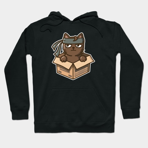 Stealth Cat Hoodie by stephen0c